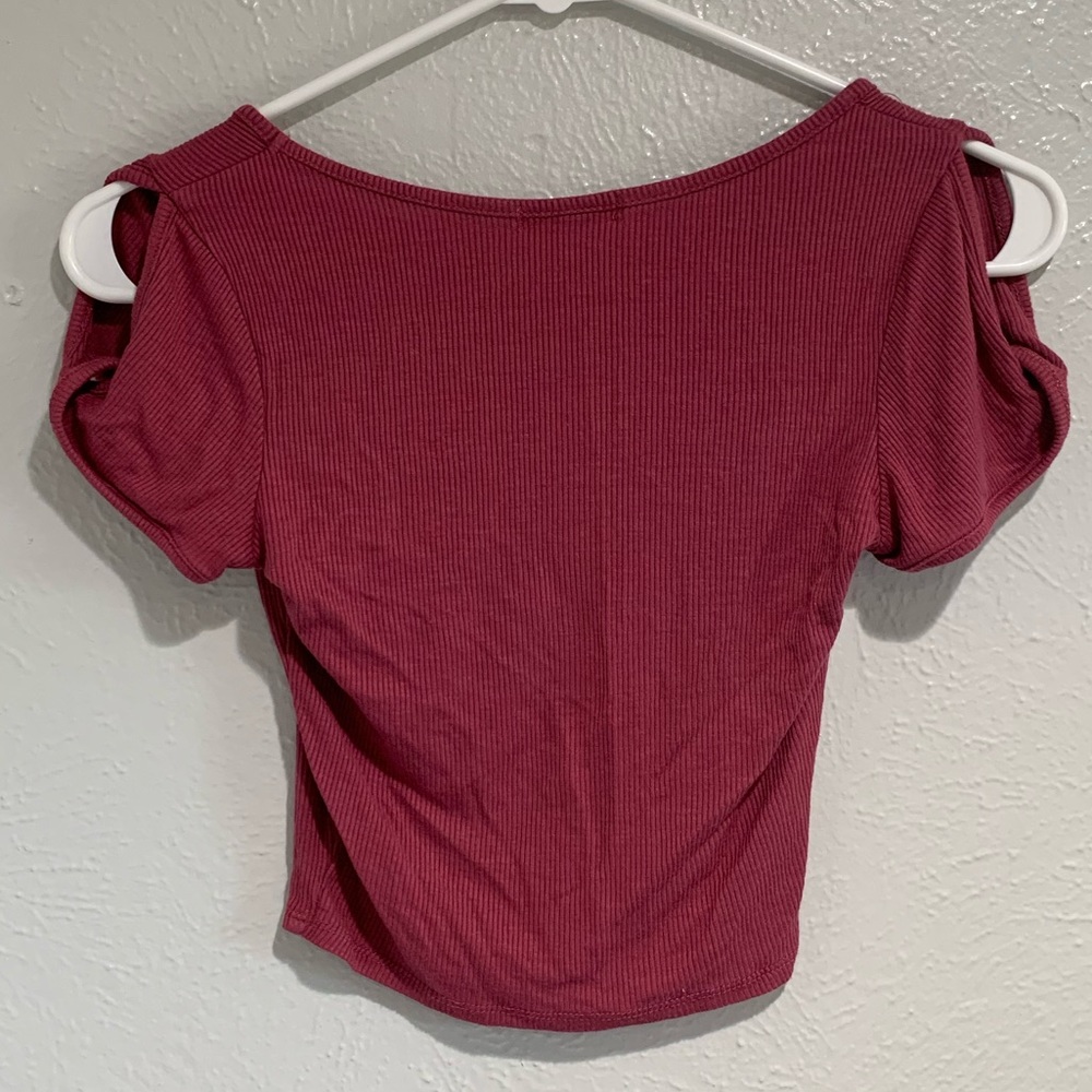 Pink Crop Top - Picture 2 of 4